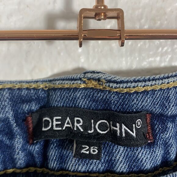 Dear John Distressed Skinny Jeans Size 26 Women’s - Picture 7 of 10